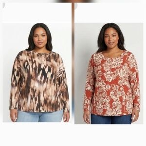 NWT Tribal Long Sleeve Tops